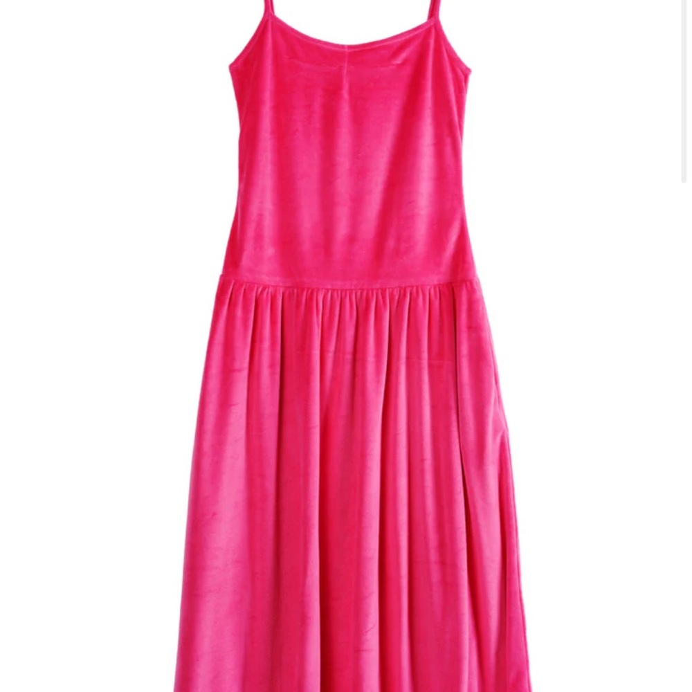 Vibrant Pink Sleeveless Dress
